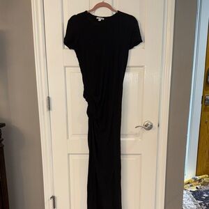 James Perse Classic Black Maxi Dress